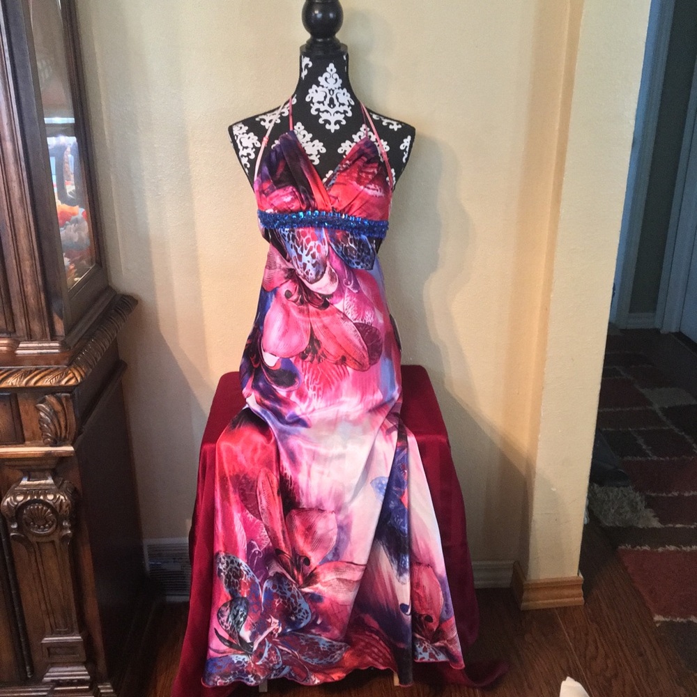 Floral long dress